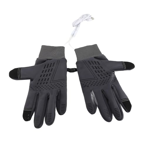 Guantes térmicos USB de material impermeable y palma reforzada