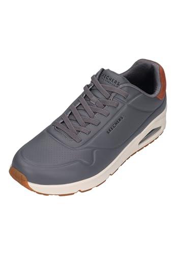 Image of Skechers Men's Uno Tailored Air Sneaker | Walking, Air-Cooled Memory Foam, Skech-Air Visible Airbag, No Tie Fit
