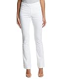 Jag Jeans Women's Ella Pull On Flared Jean In White Denim