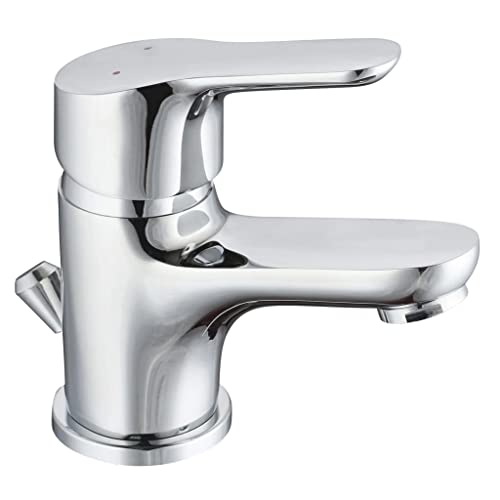 SCHÜTTE Mischbatterie Chrom Waschbecken Wasserhahn Badarmatur Einhandmischer