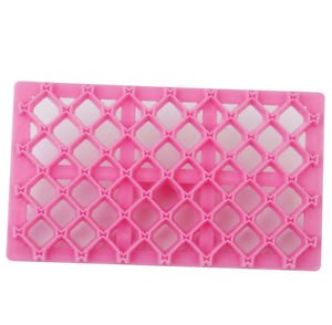 Metform Embosser Raft Fondant Cake raft Equipment Tool Bowknot Embosser Cutter Icing Lattice ...