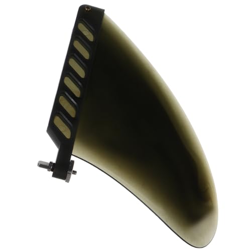 Toyvian Detachable Paddle Fin for Surfboard Water Stabilizer and Separator Easy to Install Large Fish Fin Design for Enhanced Maneuverability in Water Sports Black
