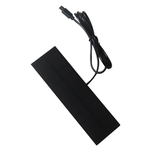 Chargeur Solaire Portable,5W 5V Accessoires Électroniques Portables,Chargeur à Panneau Extérieur 3.7V-5V | pour Téléphones Appareil Photo Randonnée Panne de Courant Tente Camping Voyage