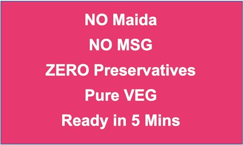 Yu Foodlabs Italian Pink Sauce Pasta - No Maida - No Msg - Zero Preservatives - Instant Penne Pasta With Sauce - Ready To Eat Pasta In 5 Mins - 520 Gram (65G X Pack Of 8)