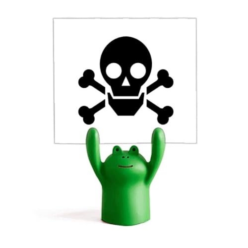 Support de mémo grenouille original pour chèques et notes de bureau