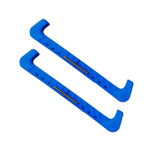Qcbuegof Eishockeyschlittschuh Kufenschoner Blau