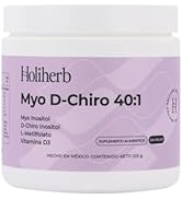 Holiherb - Myo & D-Chiro Inositol (40:1) + Metil Folato | Suplemento en Polvo | 50 días