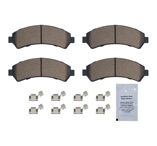 Image of HUSCH D726 Front Ceramic Brake Pads Kit Fit For Chevrolet Blazer 1997, For S10 1998-2003, For GMC Jimmy 1997-2005, For Sonoma 1998-2003