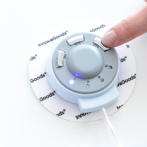 Électrostimulateur musculaire EMS CELLUSTOP avec patchs magnétiques et 6 modes de massage