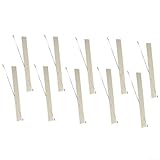 Taille précise : les longueurs du fil chauffant mesurent environ 24,3 cm, 34,3 cm et 45,5 cm, convient aux appareils de scellage habituels ; vérifiez les dimensions avant utilisation