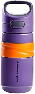 Tommee Tippee Superstar Flip Top Sportee Cup, 18m+ Toddler Drinking Trainer Bottle, Leak and Shake Proof, Hygienic Antibacterial Spout, Bite Resistant, 500ml, Purple