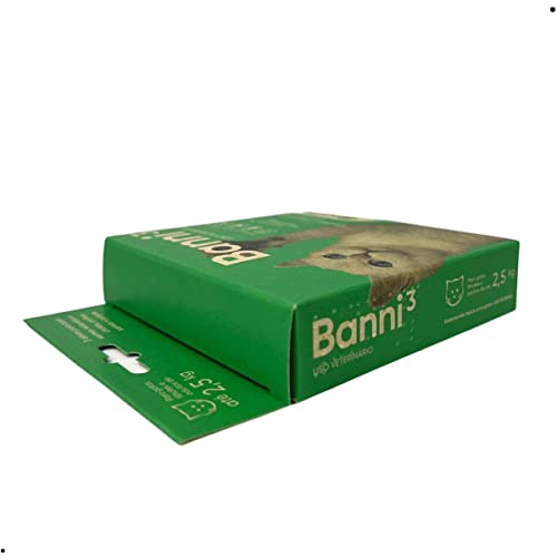 BANNI 3 para gatos até 2,5kg