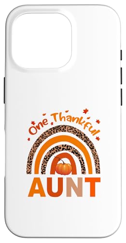 One Thankful Aunt Boho Rainbow }b`O ƑӍ X}zP[X iPhone 16 Pro p