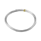 【PACKUNG INHALT】Sie erhalten ein Bündel Metall hängenden Draht. Das Bild hängende Draht Heavy Duty ist 10 Meter Länge und 1 mm breit. Bitte achten Sie auf die scharfen Enden der hängenden Drähte, um Verletzungen Ihrer Hände zu vermeiden.