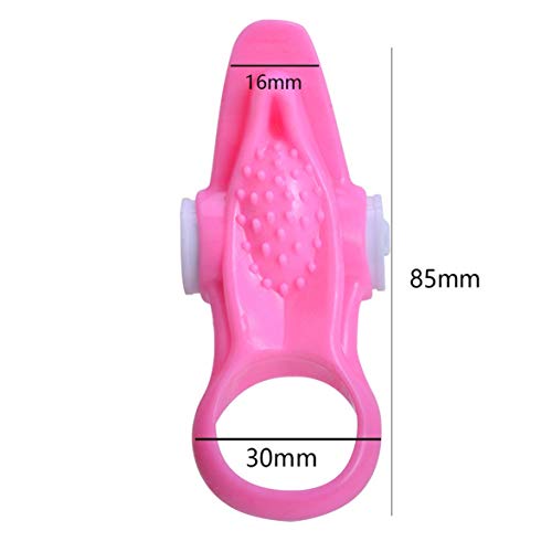 AmiAbi Erótico Lábio Boca Língua Anel Vibradores Dedo Estimular Clitóris Produtos Sexuais Máquina G