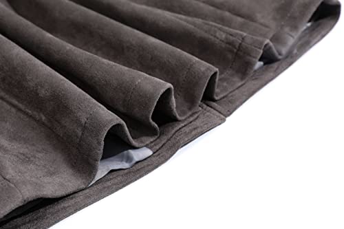 CHARTOU Casual Faux Leather Jacket Women Motorcycle Jacket Fringe Cropped Jacket Utility Tassel Suede Moto Jacket