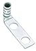 Panduit LCD250-12F-X Code Conductor Lug, Two Hole, Standard Barrel With Window, 90 Degree Angle, 250kcmil Copper Conductor Size, Yellow Color Code, 1/2" Stud Hole Size, 1.75" Stud Hole Spacing, 1-5/16" Wire Strip Length, 0.14" Tongue Thickness, 1.17" Tongue Width, 1.25" Neck Length, 4.04" Overall Length