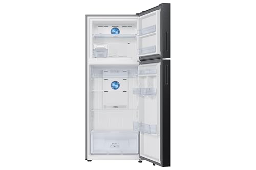 Image of Samsung 419 L, 3 Star, Convertible 5-in-1, Digital Inverter, Frost Free Double Door, Bespoke AI WiFi Enabled Refrigerator (RT45DG6A4DBXHL, Luxe Black)