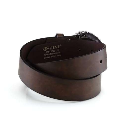 ARIAT Women's Oval Concho Buckle Belt4