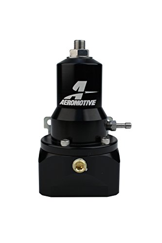 Aeromotive 13134 Fuel Pressure Regulator (Adjustable, 30-120 Psi.500 Valve, 2-10 Inlet, -10 Return) #TOP1