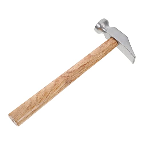 Leather Shoe Repair Hammer Steel Hammer Wooden Handle Hammer Leather Work Shoe-making Hammer Mini Hammer Shoes Making Hammer Household Hammers Hammer for Shoe Making Small Hammer