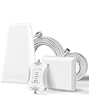 Cell Phone Booster for Home and Office,Up to 5,500Sq Ft,Boost 5G 4G LTE 3G GSM Data & Voice Sgnal for Verizon AT&T and All U.S. Carriers, FCC Approved Cell Phone Signal Booster Kit