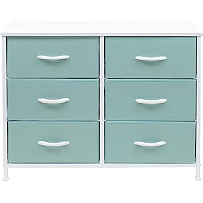 Sorbus Dresser with 6 Drawers - Furniture Storage Tower Unit for Bedroom, Hallway, Closet, Office Organization - Steel… 31JDTw2S+8S. SS400