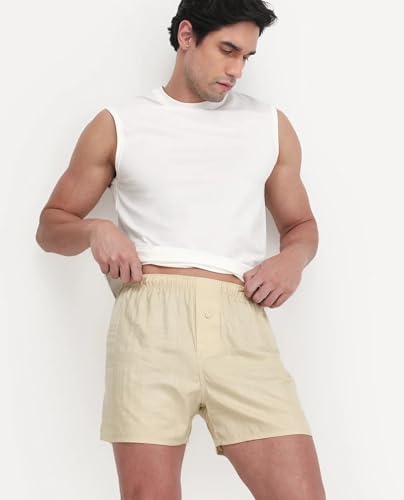 Image of Rare Rabbit Regular fit Checked Boxer