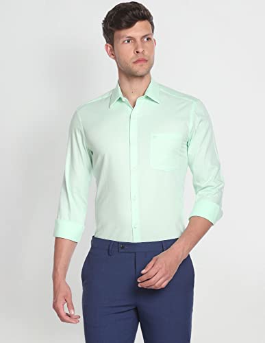 Image of Arrow Men's Structured Slim Fit Shirt