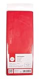 Rojo cardinal. Rayher - Papel de seda, color rojo cardinal, 50 x 75 cm
