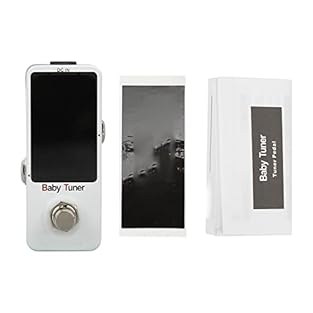 [PRECISE CHROMATIC TUNING]: Supports a wide tuning range of 12Hz-4186Hz, enabling accurate tuning for 7-string guitars, 5-string basses, and standard instruments, ensuring perfect pitch for practice or performance in all playing styles. [STURDY METAL...