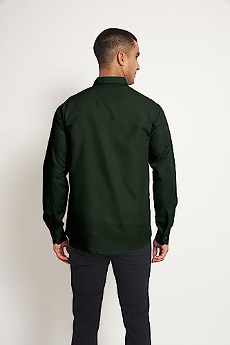 Image of SWADESI STUFF Ragular Fit Full Sleev Solid Casual Regular Fit Shirt For Men
