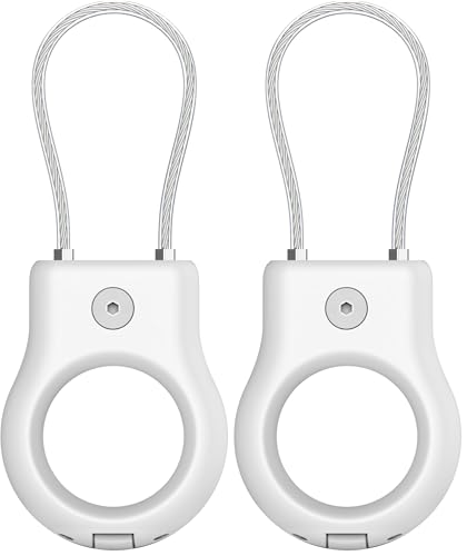Funda AirTag Belkin protector Secure Holder cable metálico resistente pack de 2