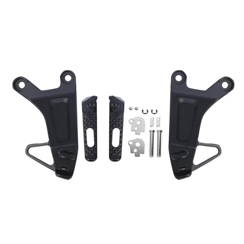 Repose-Pieds Arrière CBR600RR Noir Mat | Pédales Moto 2003-2004