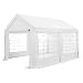 Produktbild Juskys Partyzelt Gala 3 x 4 m - UV-Schutz Plane, Flexible Seitenwände - Pavillon stabil, groß - Outdoor Party Garten - Zelt Festzelt Weiß