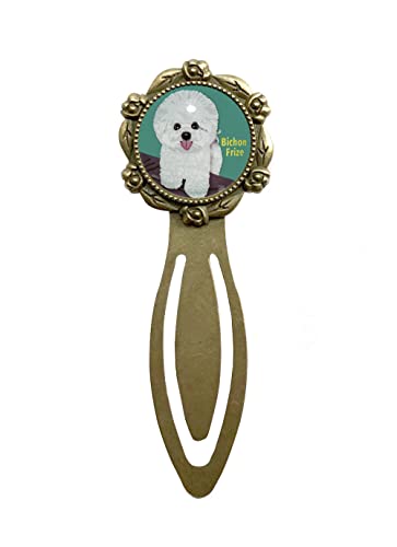 ビションフリーゼ ジュース まんまるBL ブックマーカー 犬 クリップ イヌ ブックマーク しおり 犬