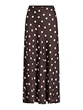 Vila, Jupe midi pour adulte, taille haute, imprimé intégral