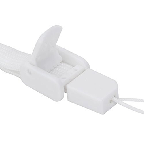 Ambertown 2 X White Silicone Skin Case Cover With Wrist Strap For Nintendo Wii Remote #TOP5