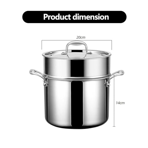 Marmite à induction pour ragoût et fruits de mer 20cm - 7
