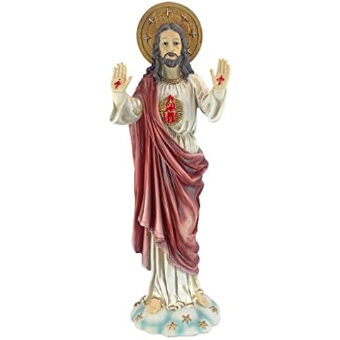 Design Toscano Sacred Heart Jesus Statue Cover