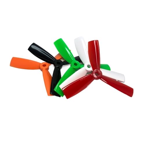 Hélices tripales 4045 blanches pour filmer des vidéos FPV fluides au parc