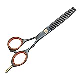 TOMYEUS Tijeras De Pelo Texturizando Tijeras for el Cabello Corte de Pelo Sharp Blade Tijeras Tijeras Barber Peluquería Cizallas for Peluquería de barbero Acero Inoxidable Tijeras De Aseo