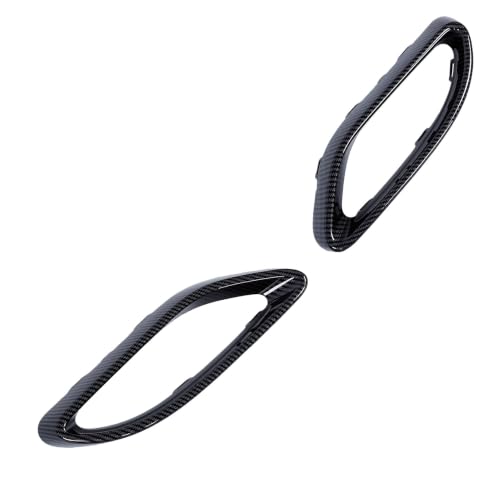 Garniture d'échappement carbone W205 pour rénover les sorties ternies de Classe C