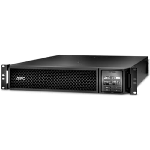 APC SRT3000RMXLW-IEC Smart-UPS SRT 3000VA RM - UPS ( rack-mountable ) - AC 208/230 V - 2700 Watt - 3000 VA - USB - output connectors: 8 - 2U - 19 inch - black
