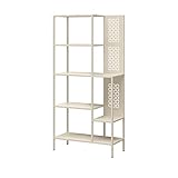 Mr. Kate Annie Metal Bookcase, Parchment