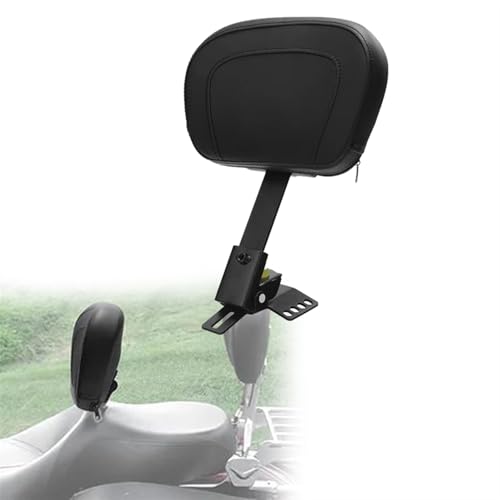 Coussin de dossier conducteur pour selle monobloc fendue Harley Road King et Glide