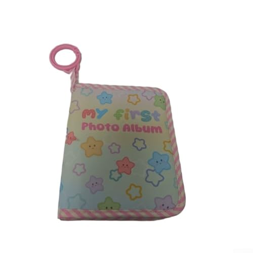 ZMdooreasy Album dei ricordi per bambini, in tessuto, con 10 tasche, per foto e pietre miliari dei neonati, libro dei ricordi da parete per decorazione della cameretta dei bambini, tessuto Oxford