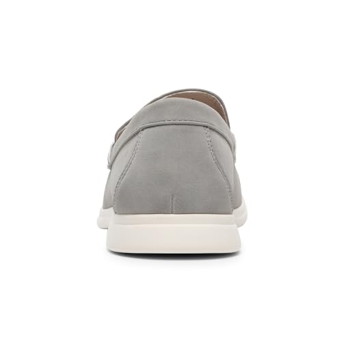 Bruno Marc Bruno Marc Men's Casual Dress Loafers Classic Slip-on Formal Shoes,Size 8.5,Grey,SBLS2411M