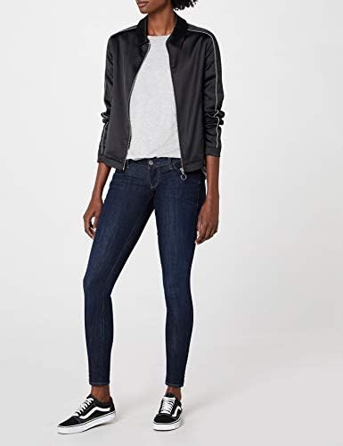 Low Waist Skinny Jeans, Blue (Dk Aged 