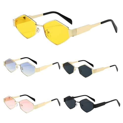 MOMOJIA Sunglasses, Frame for Girls Teens Eye Catching Carnivals Party Photography Outdoor Camping Glasses3